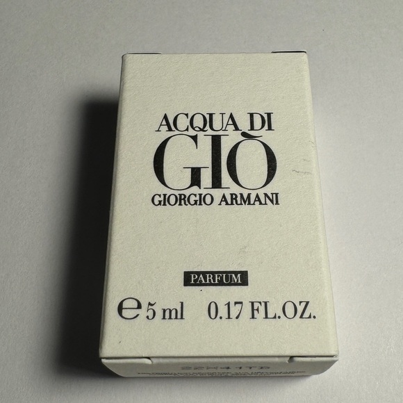 Giorgio Armani Other - Acqua Di Gio Giorgio Armani Parfum Mini .17 oz Boxed Travel Purse size perfume